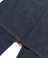 Nice Ghost Club Denim Pleats Panel Layered Skirt Pants