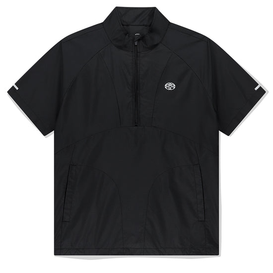 Mahagrid Half Zip Panel Windbreaker
