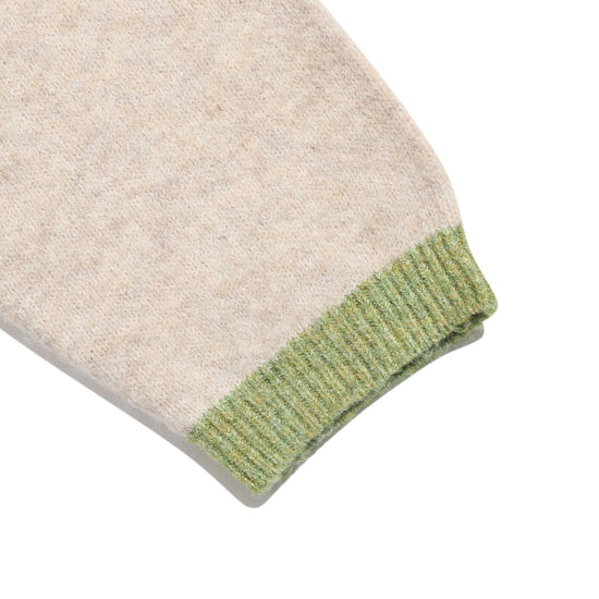 Nice Ghost Club Color Block Knit Cardigan