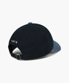Marithé François Girbaud TYPO LOGO COLOR BLOCK COVERED CAP vintage blue