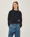 Marithé François Girbaud W BASIC CROP SWEATSHIRT