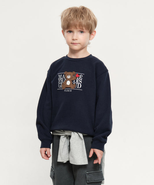 Marithé François Girbaud Kids Bear Classic Logo Sweatshirt