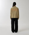 Mahagrid Washed Drizzler Blouson Jacket
