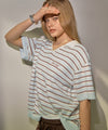 Bitter Cells Millie Stripe Collar Knit