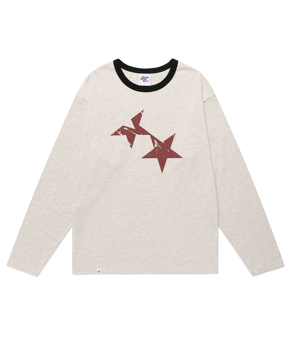 Cavish Twin Star Long Sleeve Tee