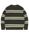 Mahagrid Mesh Stripe Knit