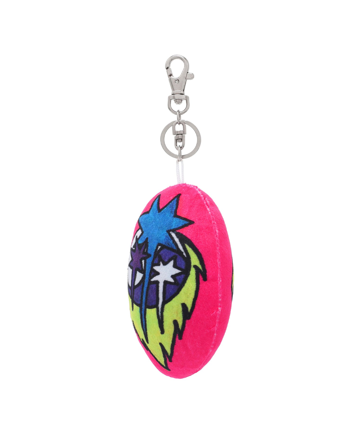 Nice Ghost Club Soul Pussy Cat Ghost Soul Girl Symbol Pillow Key Chain [Pink]