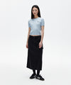 Mahagrid Cable Half Sleeve Knit