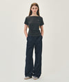 Marithé François Girbaud W WAIST SHIRRING TEE