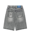 Cavish Overdyed Denim Shorts