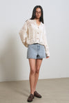 General Idea WOMAN Cable Crochet Cardigan