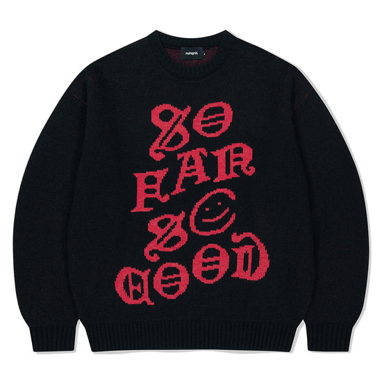 Mahagrid So Far So Good Knit Sweater
