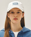 Marithé François Girbaud SMALL CLASSIC LOGO CAP off white