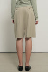 General Idea WOMAN Pleated Bermuda Slacks