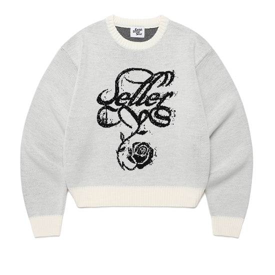 Cavish Women's Dust Classic Rose Knit Sweater