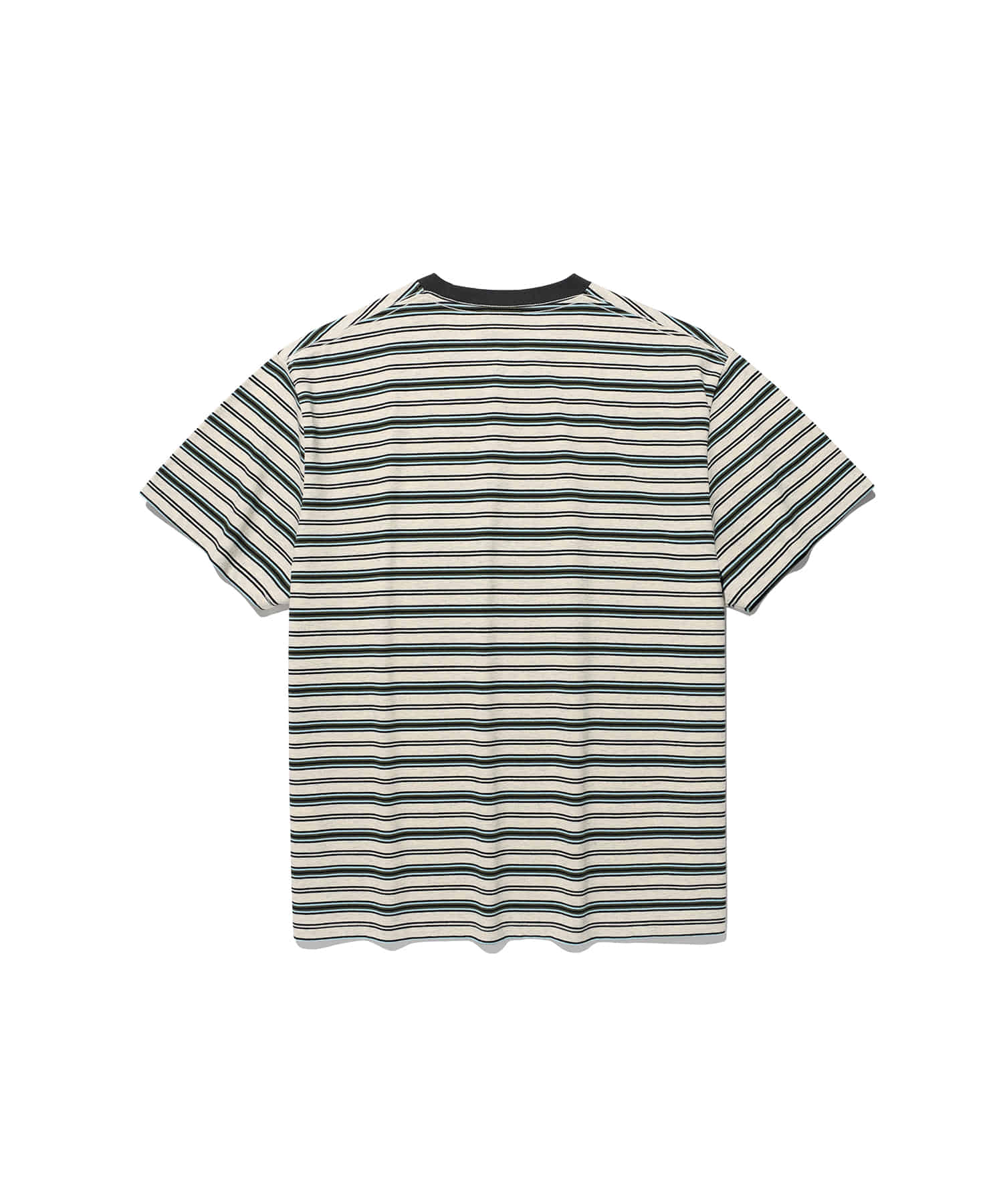 Nice Ghost Club Stripe 3 Star Basic Tee [Oatmeal]