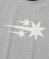 Nice Ghost Club 3 Star Dot Raglan Crop Tee