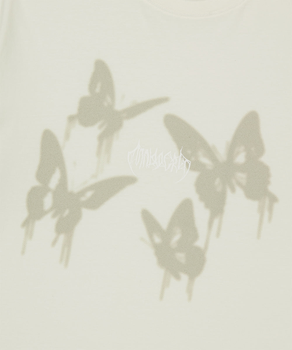 Mahagrid Pigment Butterfly Goth Tee