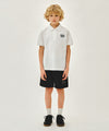 Marithé François Girbaud Kids Small Classic Logo Pocket Tee White