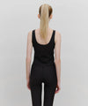Marithé François Girbaud Marithé Sport W Classic Logo Bra Tank Black
