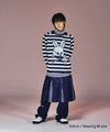 Nice Ghost Club Skull Rabbit Stripe Knit