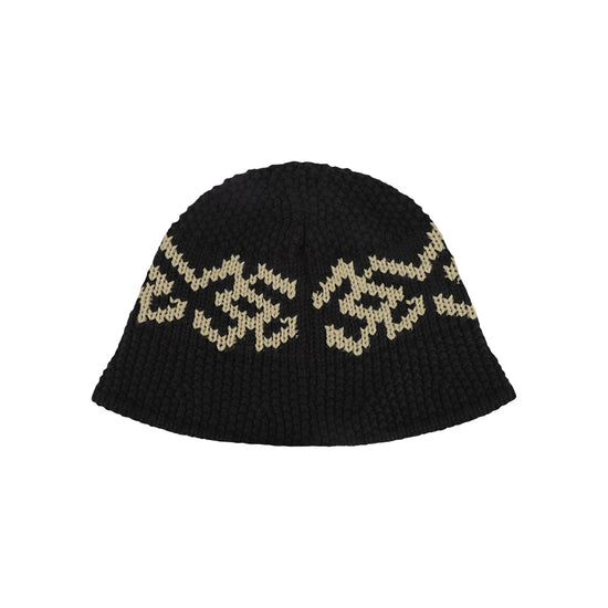Mahagrid M Logo Knit Bucket Hat