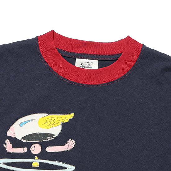 Nice Ghost Club Gakiya Isamu Big Big Tee [Navy]