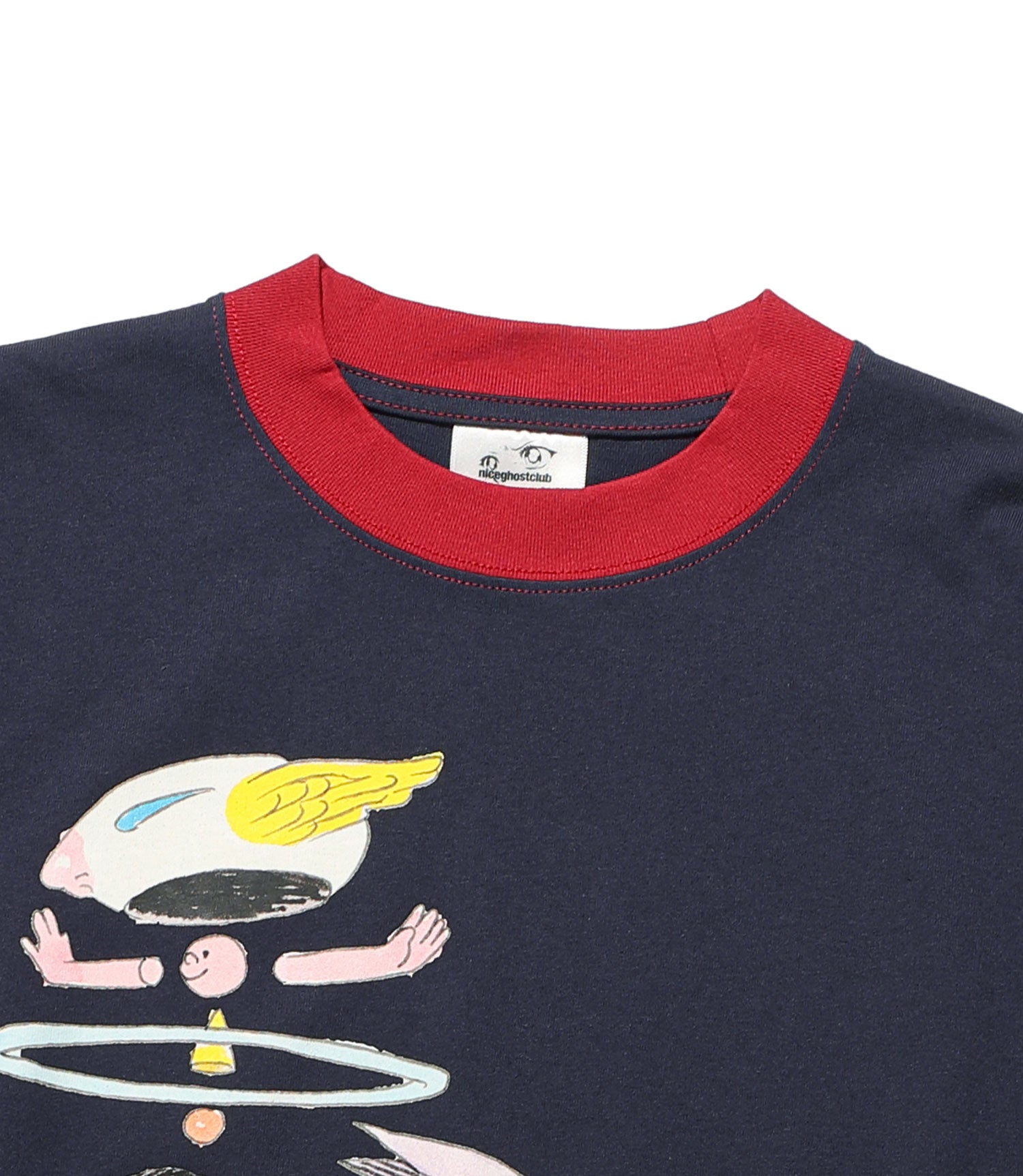 Nice Ghost Club Gakiya Isamu Big Big Tee [Navy]