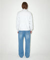 Mahagrid Script Logo Half Zip Up [Light Grey]