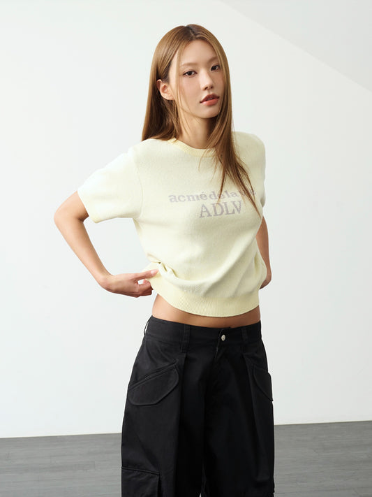 ADLV Woman Basic Standard Short Sleeve Knit