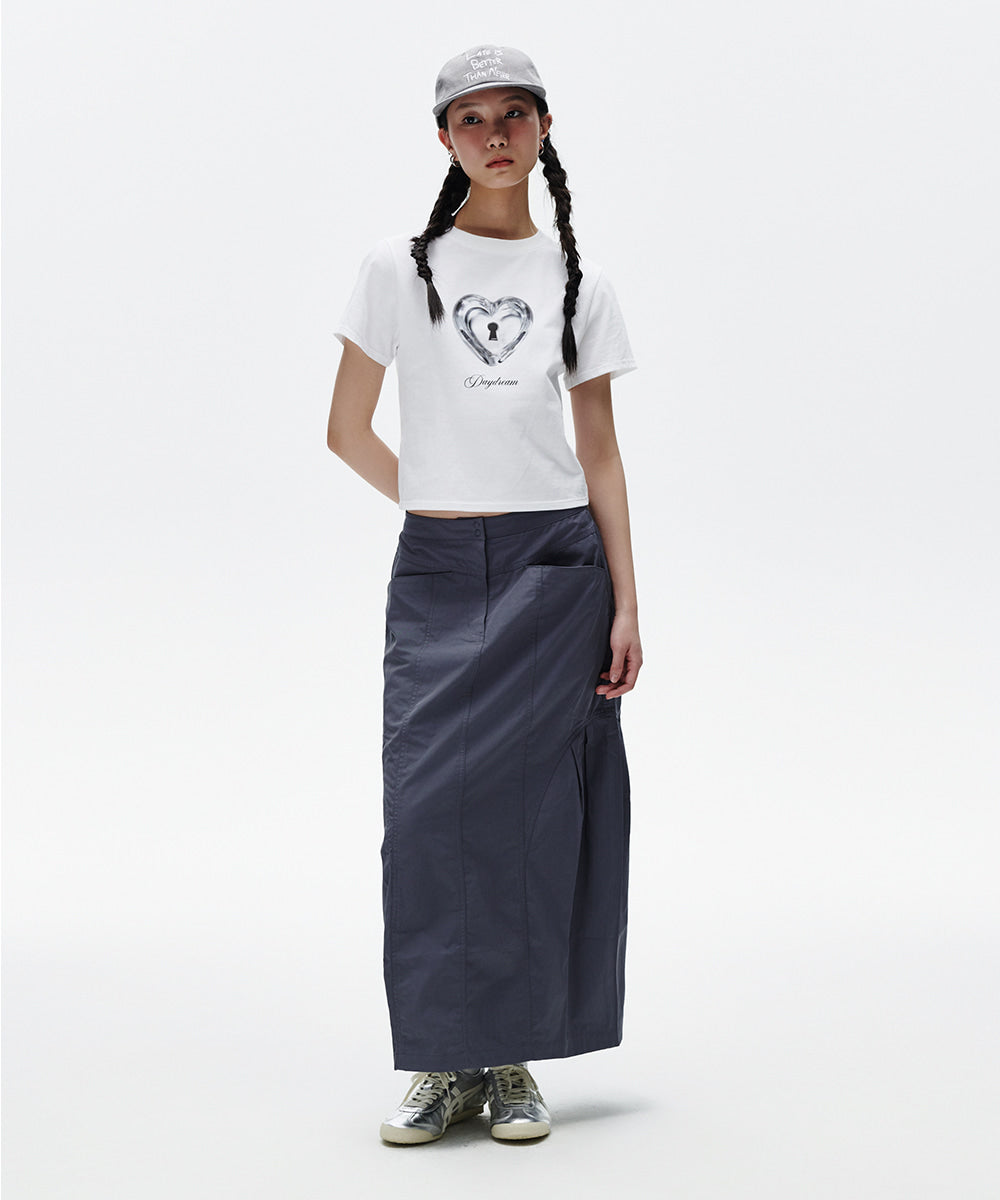 Mahagrid Heart Lock Tee