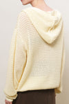 General Idea UNISEX Crochet Hooded Knit