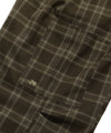 Nice Ghost Club Check Parachute Cargo Pants
