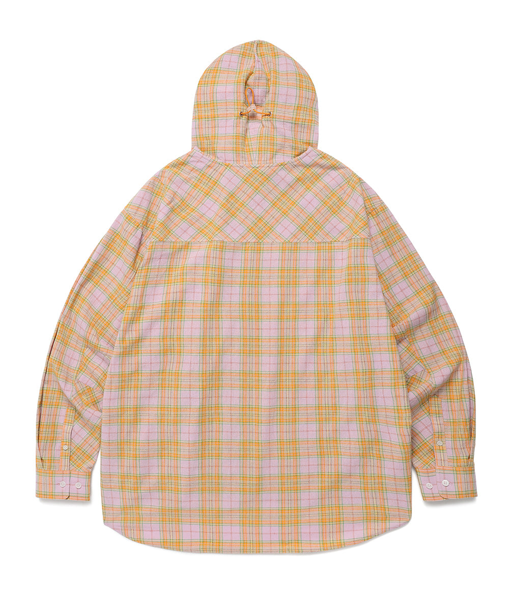 Cavish Check Shirt Hoodie