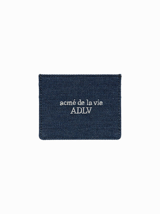 ADLV AC Bear Denim Card Wallet