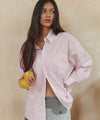 Bitter Cells Fuse Stripe Shirt - Light Pink