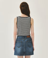Marithé François Girbaud W SMALL CLASSIC LOGO SLEEVELESS