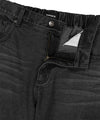 Mahagrid Wide Cargo Denim Pant