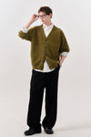 General Idea UNISEX Hairy V-Neck Cardigan