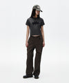 Mahagrid Cut Off Cross Star Tee
