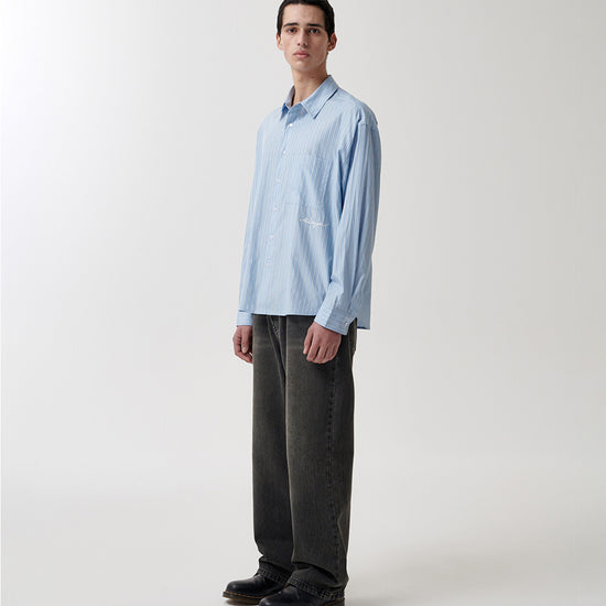 Mahagrid Comfort Stripe Shirt