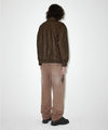 Mahagrid Washed Faux Leather Blouson