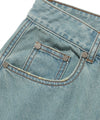 Nice Ghost Club Layered Washed Jeans