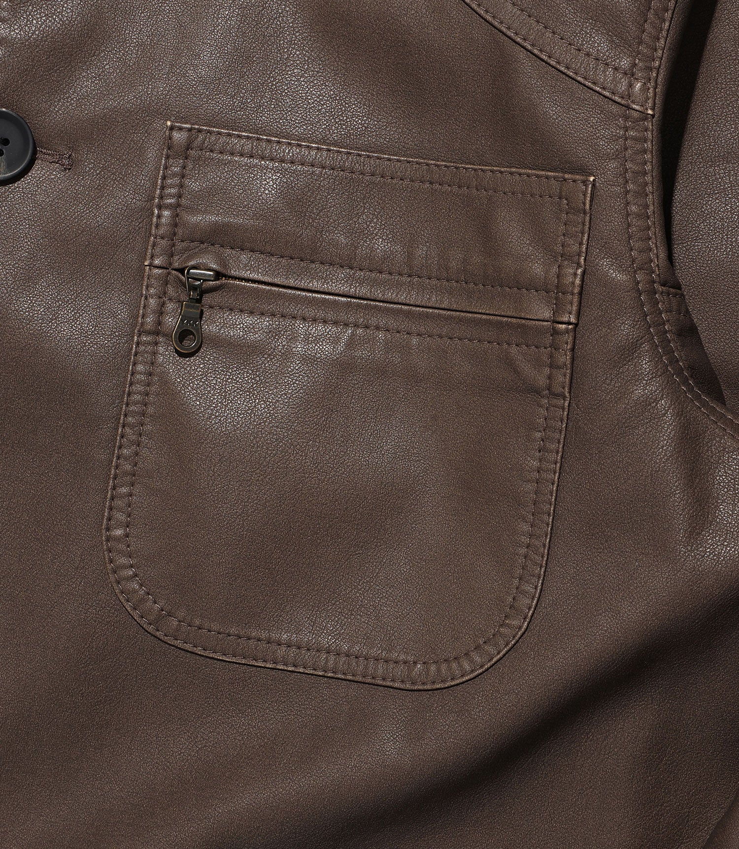 Nice Ghost Club PU Leather Work Car Coat