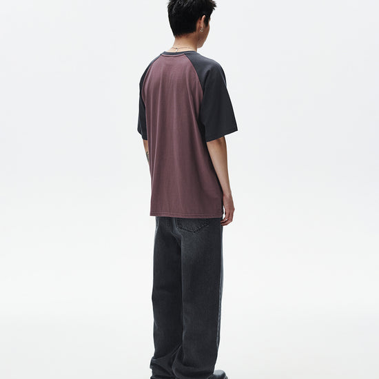 Mahagrid Rose Raglan Tee