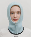 Marithé François Girbaud Circle Logo Zip Up Balaclava