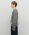 Marithé François Girbaud ARGYLE JQD KNIT PULLOVER Heather Gray