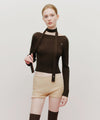 Marithé François Girbaud W MUFFLER SET KNIT