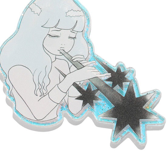 Nice Ghost Club 3Star Girl Acrylic Key Chain [Mix]