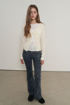General Idea WOMAN Layered Twist T-Shirt